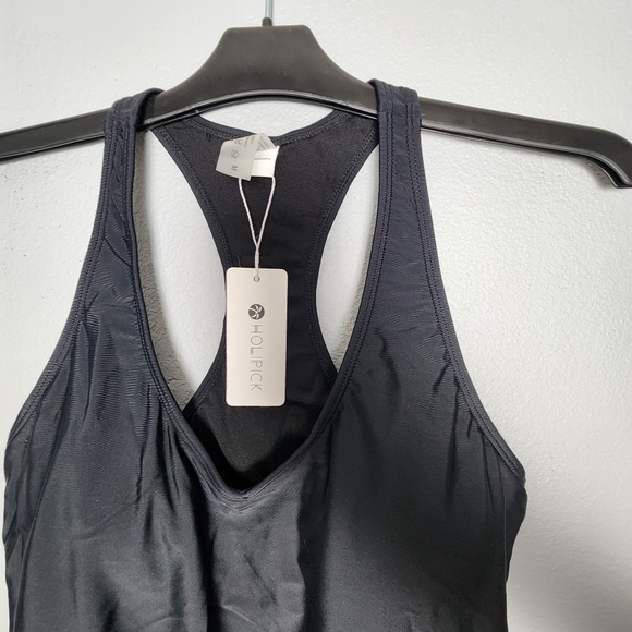 Holipick black tankini, medium - Picture 2 of 9